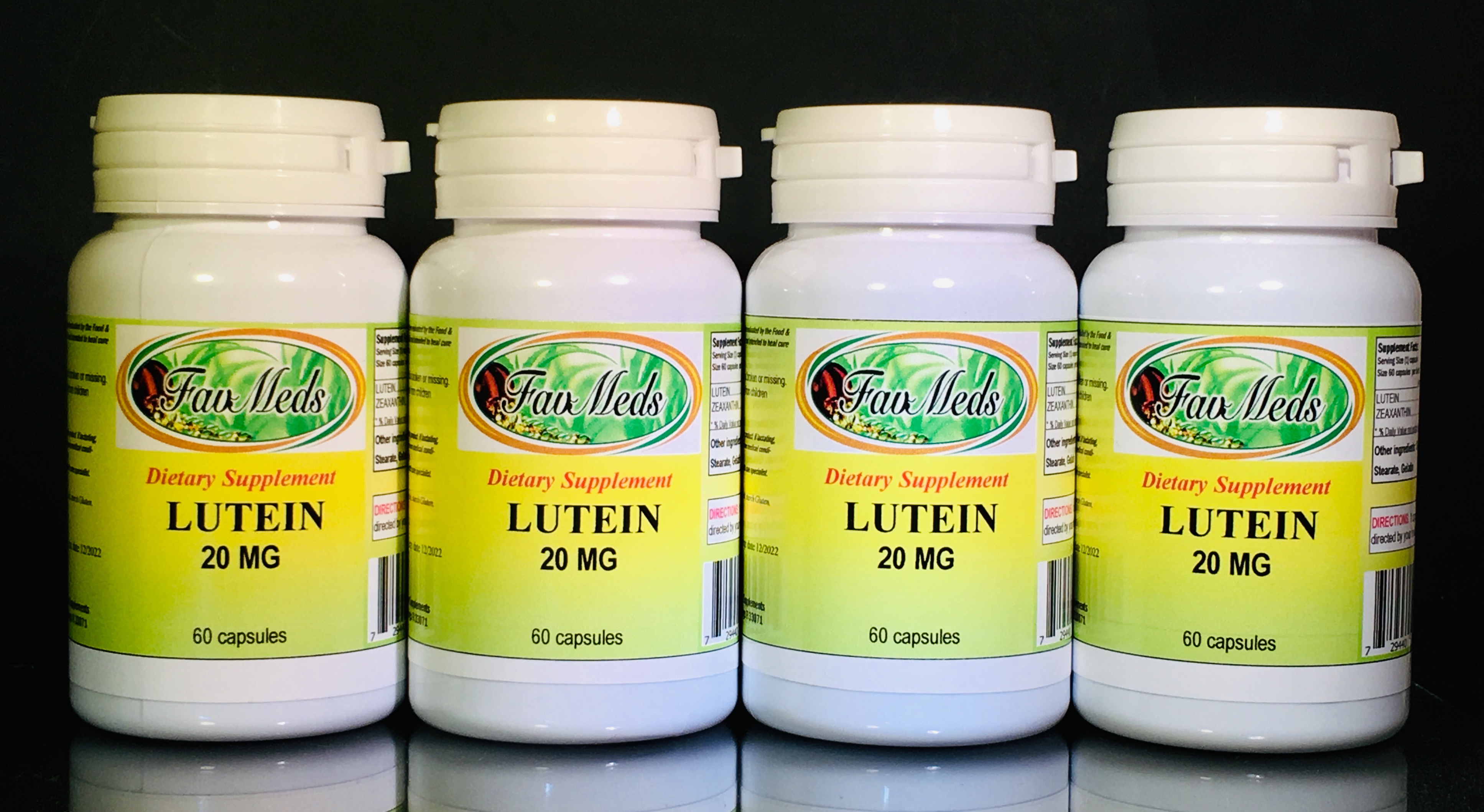 Lutein 20mg +Zeaxanthin - 240 (4x60) capsules